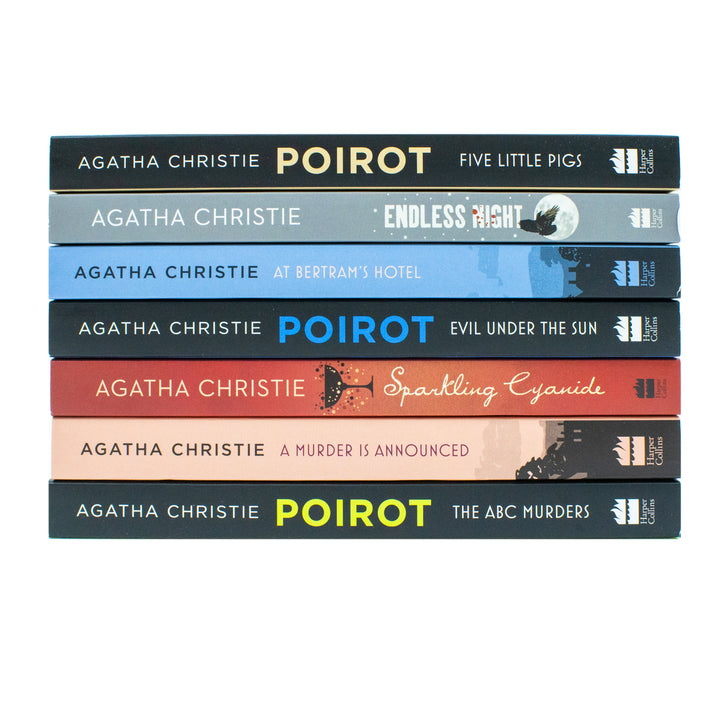 Agatha Christie Seven Deadly Sins Collection 7 Books Box Set (Five Little Pigs, Endless Night, At Betram's Hotel & More)