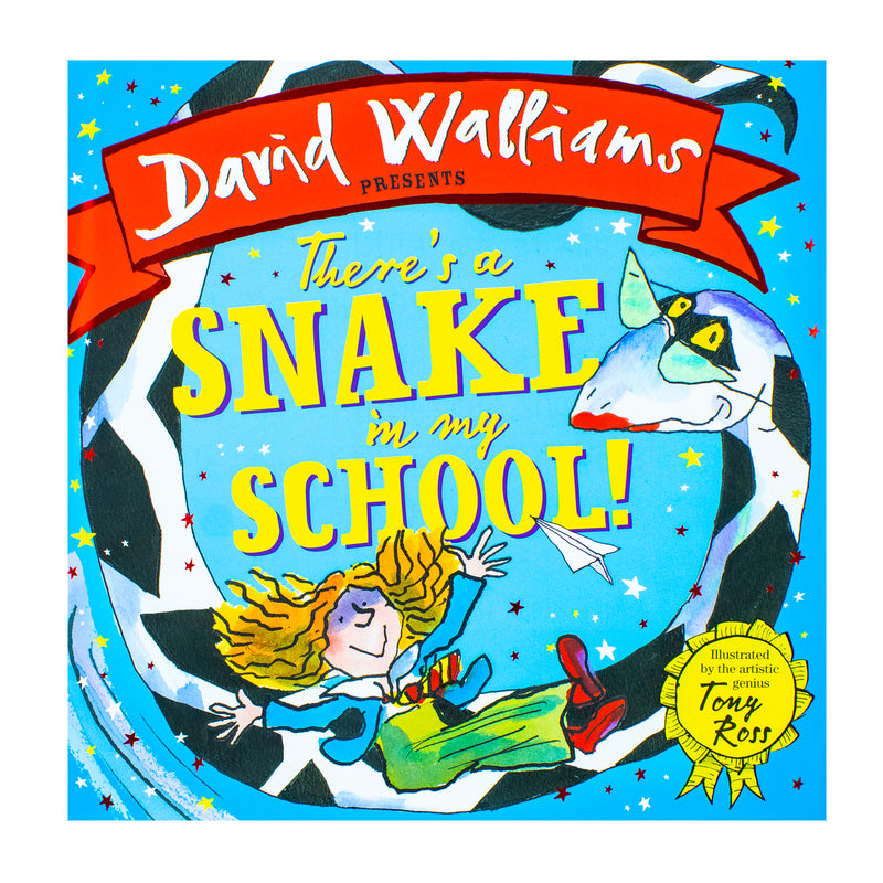 There's snakes in my School By David Walliams - Hardback