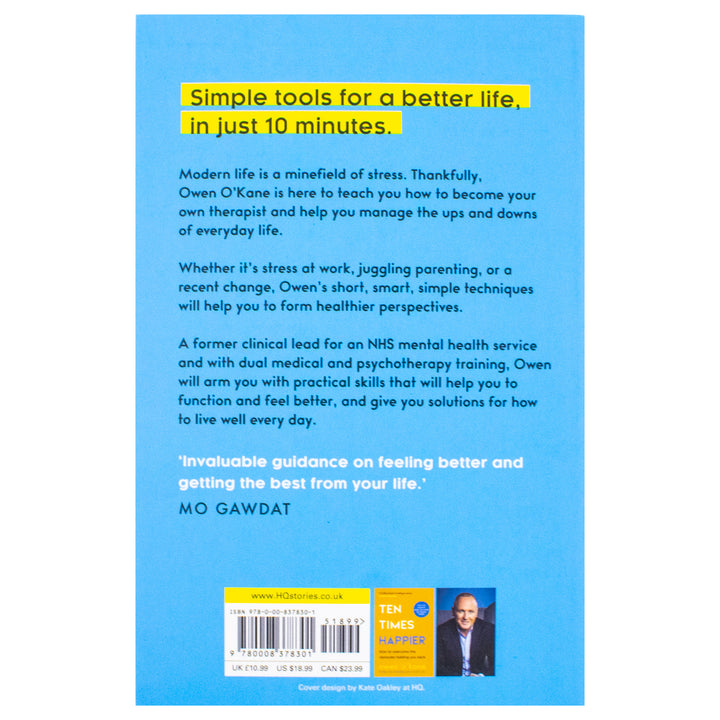 How to Be Your Own Therapist by Owen O'Kane | Self Help Book for Mental Health, Anxiety & Stress Management | Author of Addicted to Anxiety | Paperback