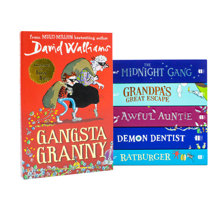 The World of David Walliams: The Amazing Adventures Box Set | Bestselling Children's Books Packed with Fun, Humor & Imaginative Stories for Kids