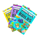 Minecraft Bite Size Builds Slipcase  3 Books Set  The official collection of illustrated mini projects with over 60 fun builds: great for gamers of all ages and abilities