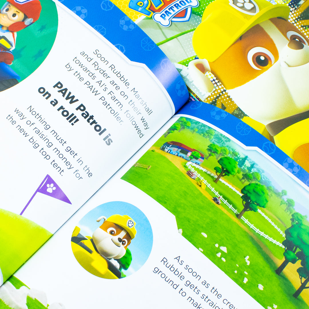 Paw Patrol Adventure Series 6-Book Set by Nickelodeon | Fun & Action-Packed Children's Stories with Pups, Rescue Missions, Teamwork & Learning