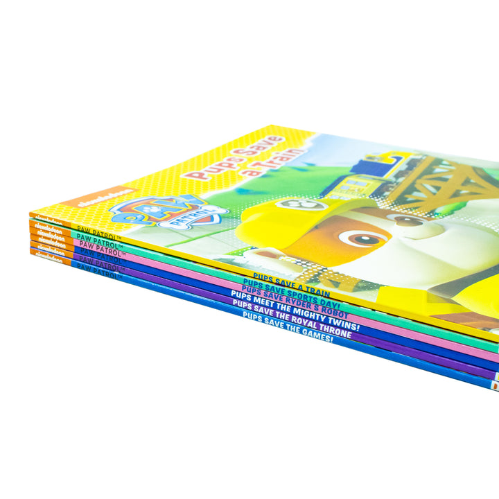 Paw Patrol Adventure Series 6-Book Set by Nickelodeon | Fun & Action-Packed Children's Stories with Pups, Rescue Missions, Teamwork & Learning