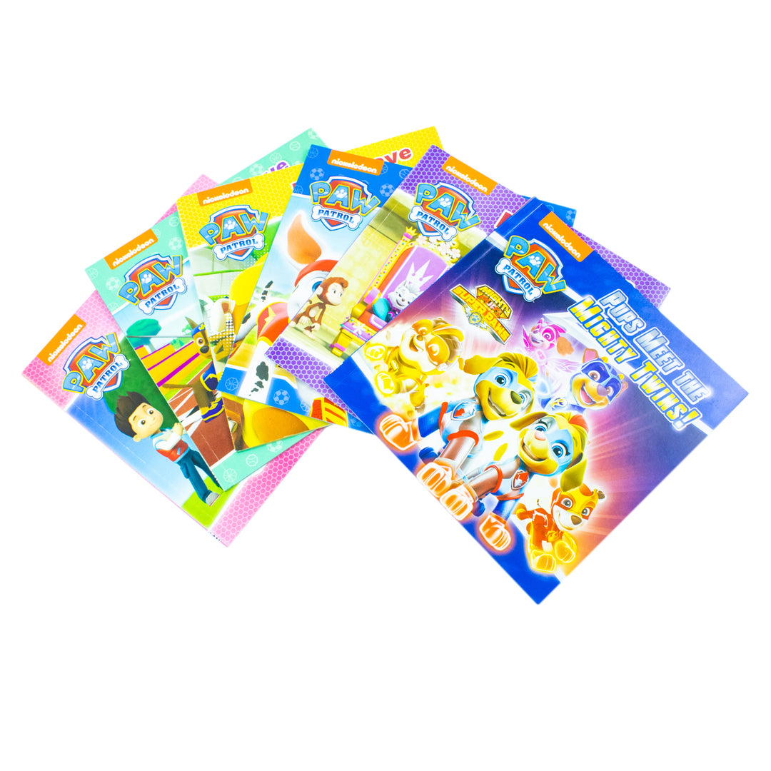 Paw Patrol Adventure Series 6-Book Set by Nickelodeon | Fun & Action-Packed Children's Stories with Pups, Rescue Missions, Teamwork & Learning