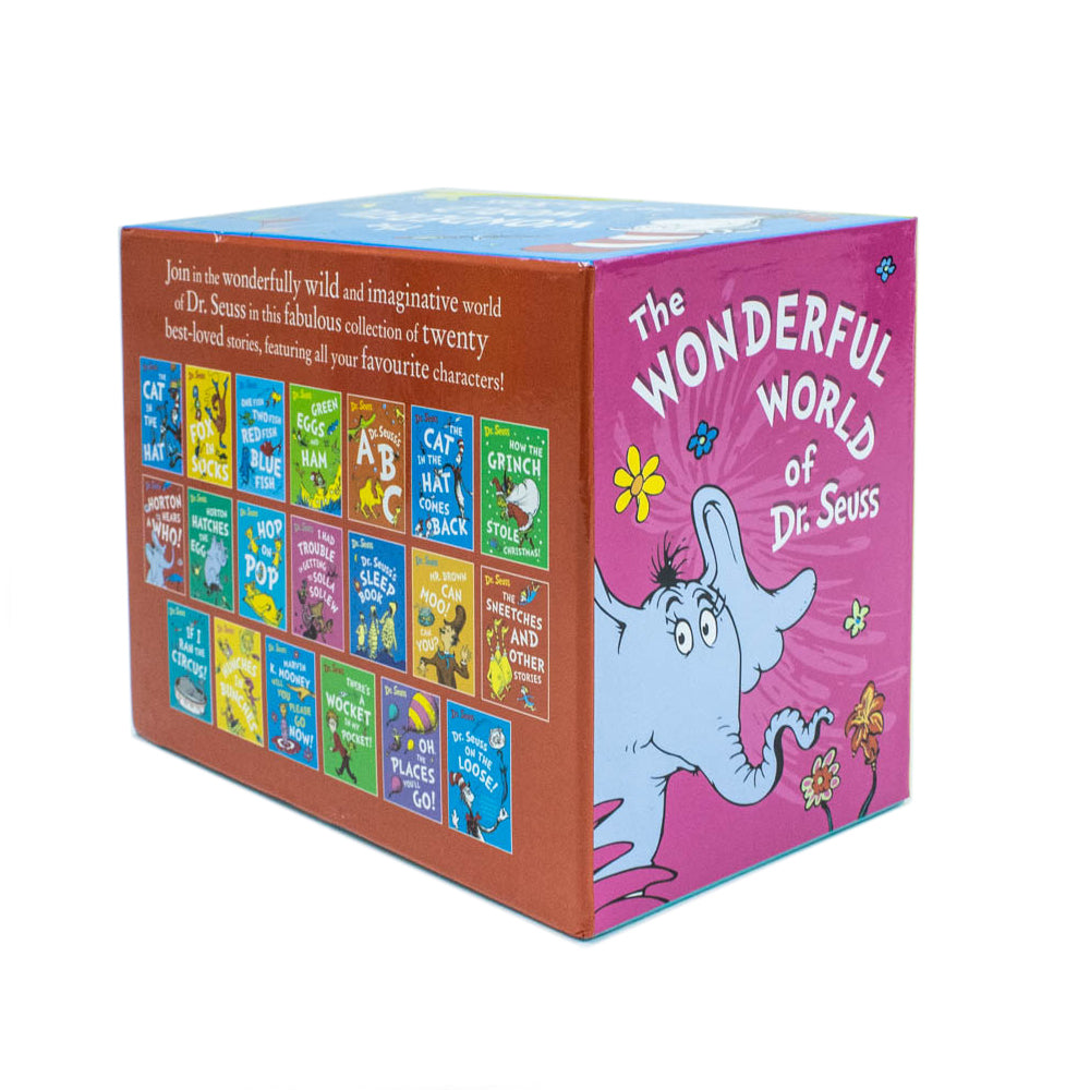 The Wonderful World of Dr. Seuss Book: A Classic Collection of Illustrated Stories from Award-Winning Dr. Seuss for Kids & Fans