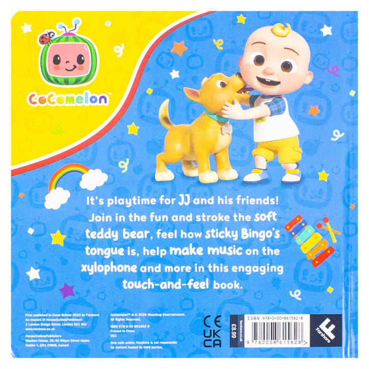 CoComelon: Touch and Feel book: Brand New illustrated interactive touch and feel board book, perfect for young CoComelon fans!