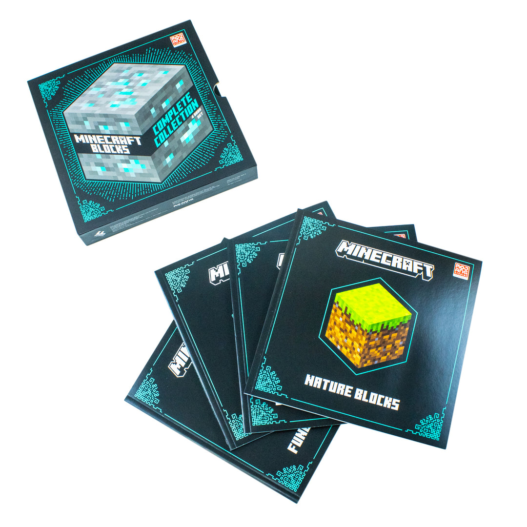 Minecraft Blocks Complete Collection 4 book set: The Definitive Illustrated Guide To Over 600 Blocks
