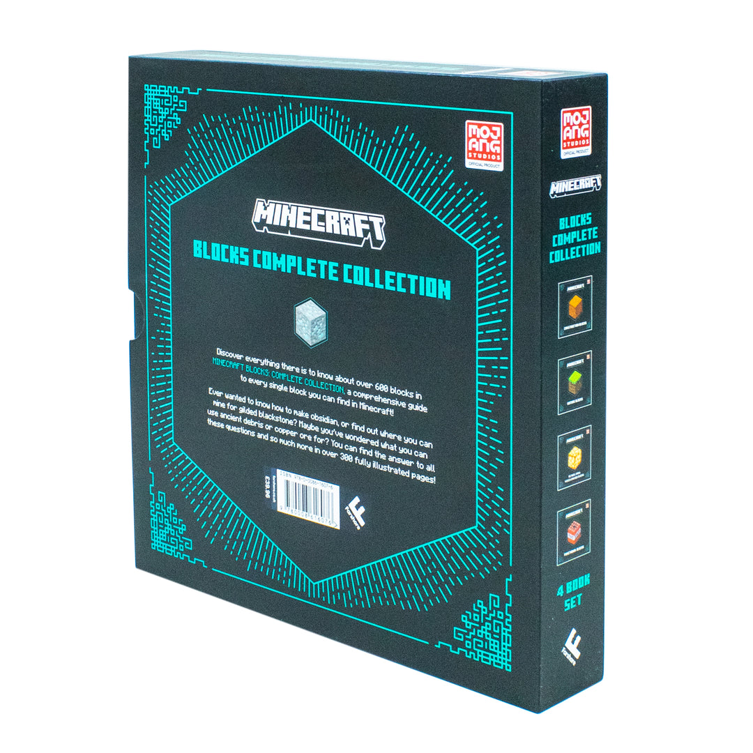 Minecraft Blocks Complete Collection 4 book set: The Definitive Illustrated Guide To Over 600 Blocks