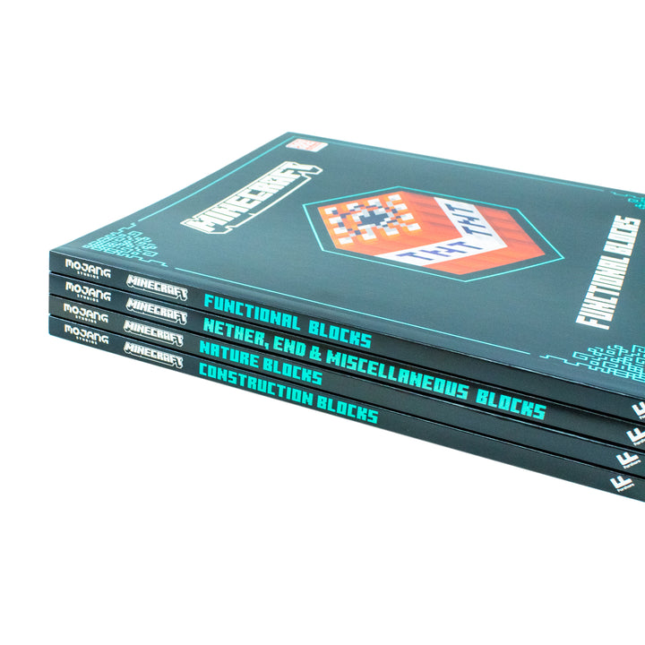 Minecraft Blocks Complete Collection 4 book set: The Definitive Illustrated Guide To Over 600 Blocks