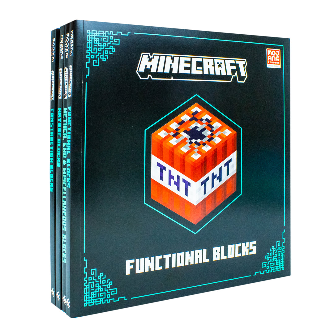 Minecraft Blocks Complete Collection 4 book set: The Definitive Illustrated Guide To Over 600 Blocks