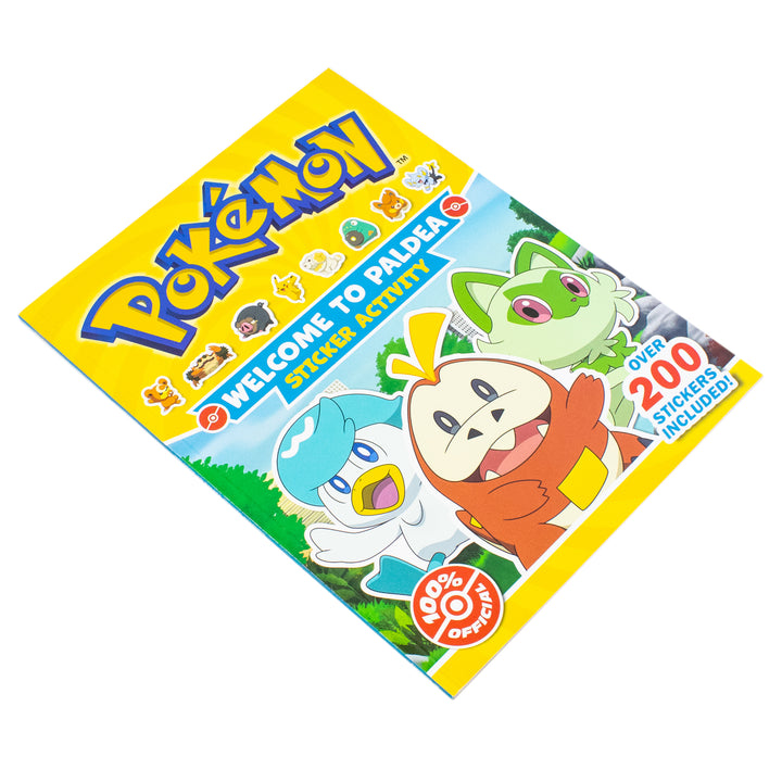 Pokémon Welcome to Paldea – Official Sticker Activity Book with 200+ Stickers