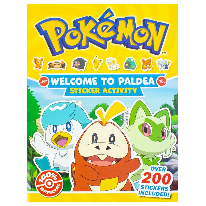 Pokémon Welcome to Paldea – Official Sticker Activity Book with 200+ Stickers
