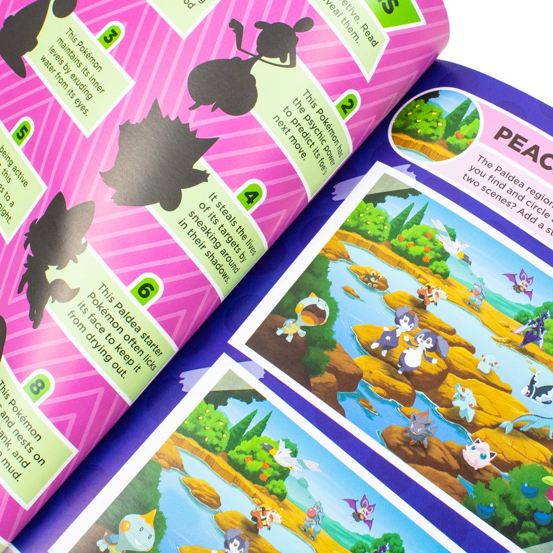 Pokémon Welcome to Paldea – Official Sticker Activity Book with 200+ Stickers