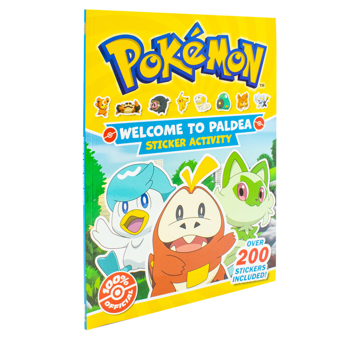 Pokémon Welcome to Paldea – Official Sticker Activity Book with 200+ Stickers