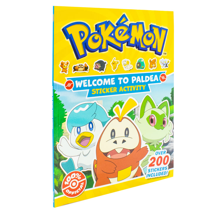 Pokémon Welcome to Paldea – Official Sticker Activity Book with 200+ Stickers