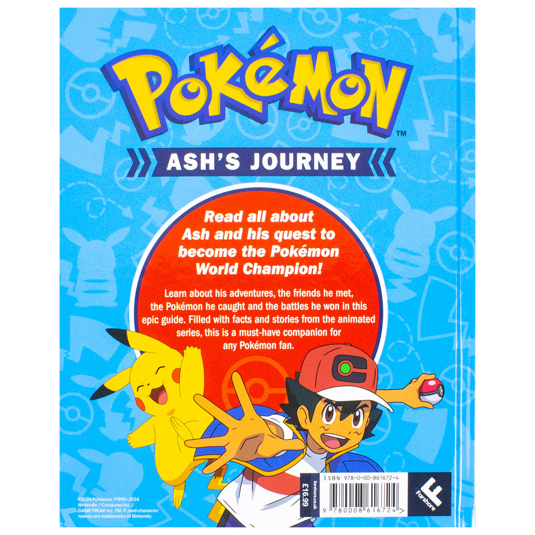 Pokémon Ash’s Journey Book: A Visual Guide to Ash’s Epic Story