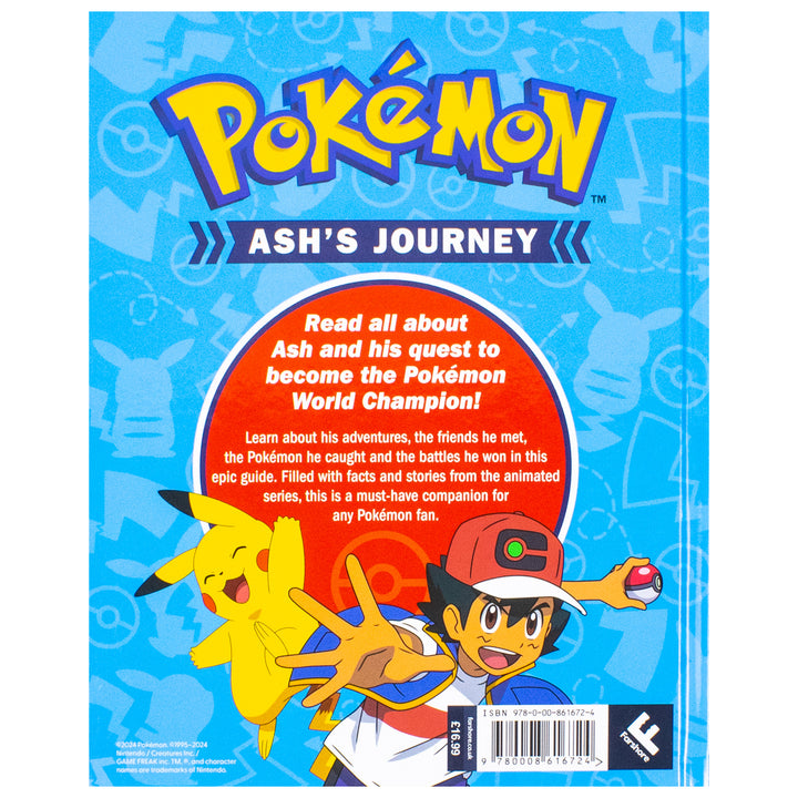 Pokémon Ash’s Journey Book: A Visual Guide to Ash’s Epic Story