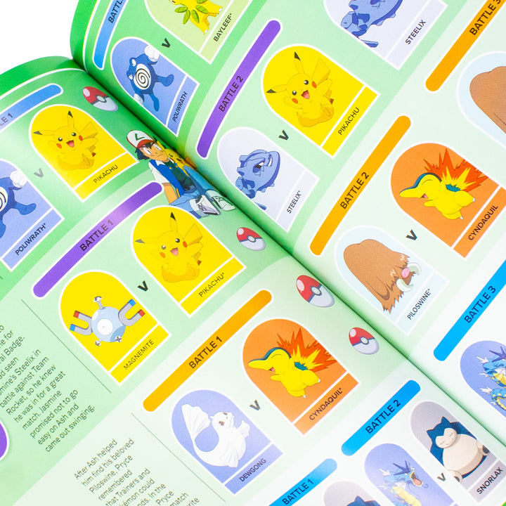 Pokémon Ash’s Journey Book: A Visual Guide to Ash’s Epic Story