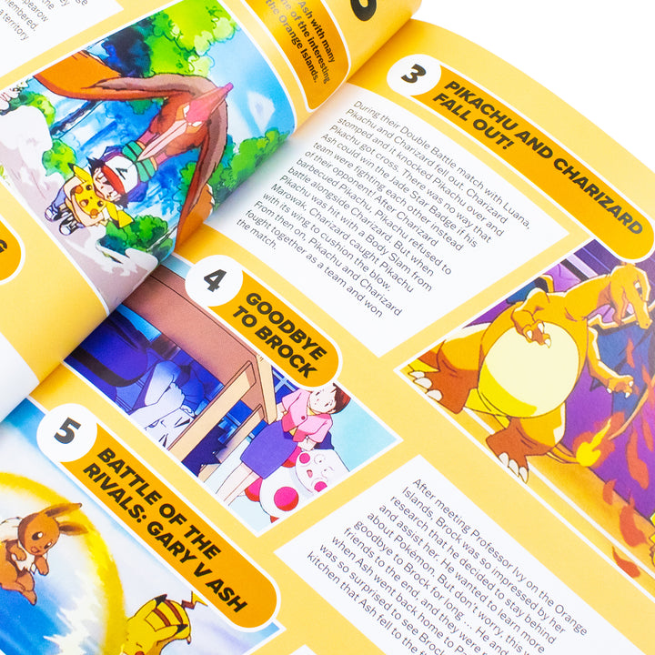 Pokémon Ash’s Journey Book: A Visual Guide to Ash’s Epic Story