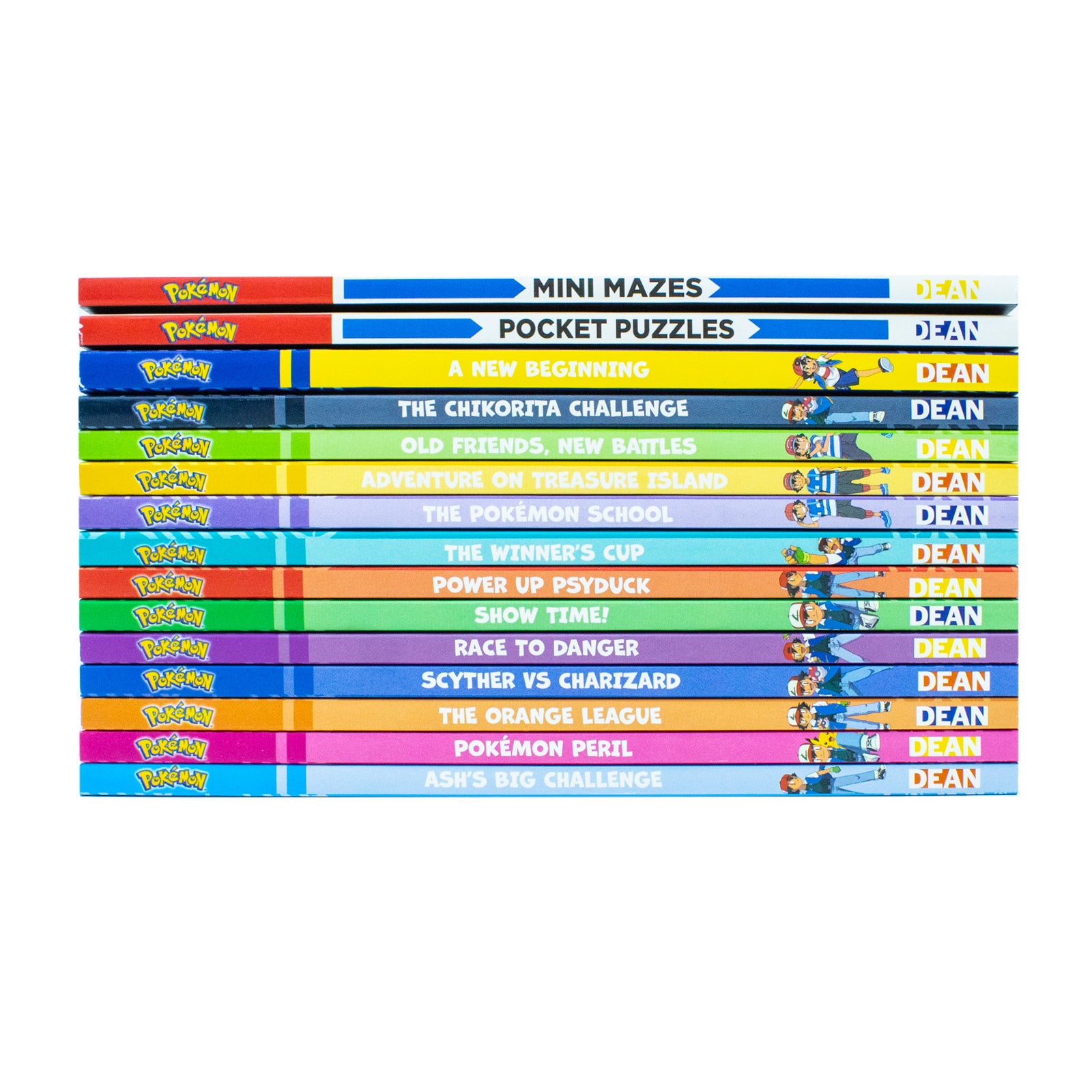 超希少　ポケモンえほん　15冊セット　全てカバー付き　初版率86% 13冊初版 Pokemon Super Collection Box Set - 15 Adventure Books for Kids