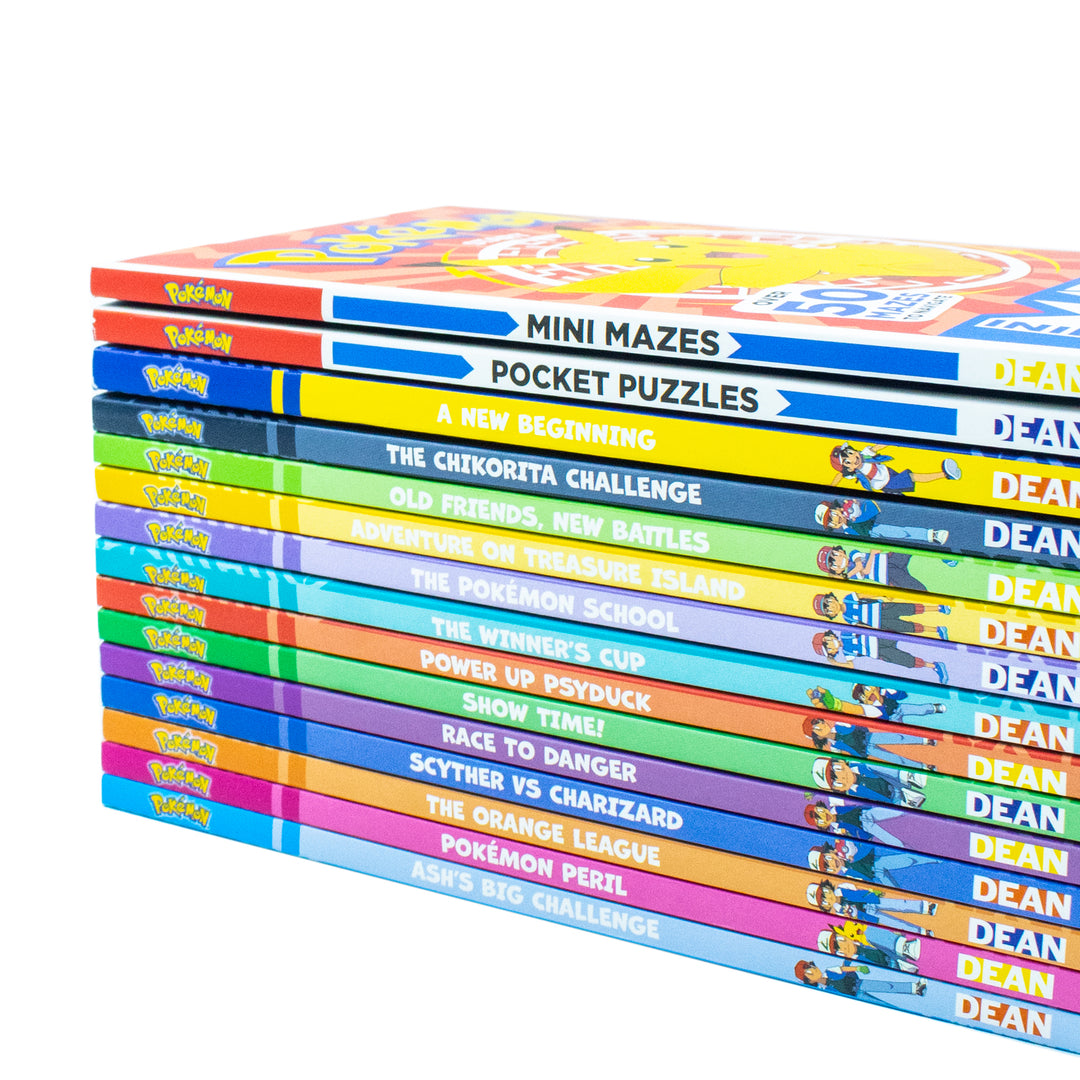 Pokémon Super Collection Series Books 1–15 Box Set by Tracey West | Adventure Kids Book Series, Collectible Fiction, Reading Fun for Young Readers