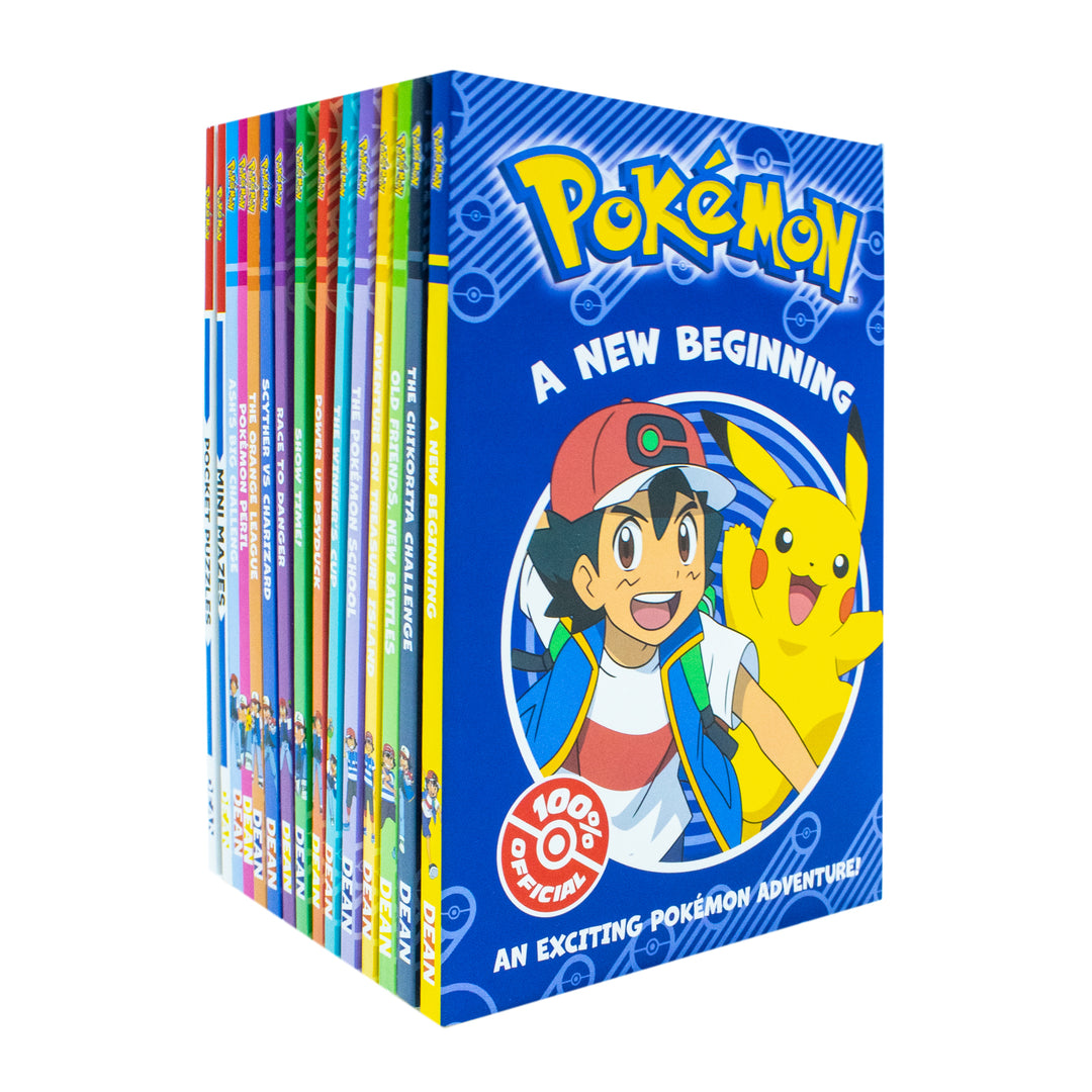 Pokémon Super Collection Series Books 1–15 Box Set by Tracey West | Adventure Kids Book Series, Collectible Fiction, Reading Fun for Young Readers