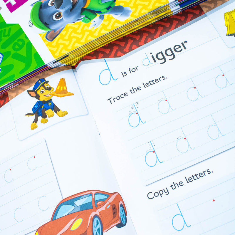 Paw Patrol Get Set for School Activity 12 Books Collection Set