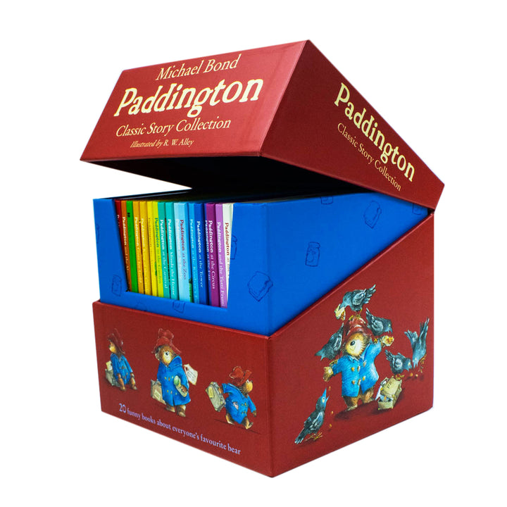 Paddington Classic Story Collection 20 Books Box Set by Michael Bond Beloved Children's Series | Includes Paddington at the Zoo, Marmalade Maze & More