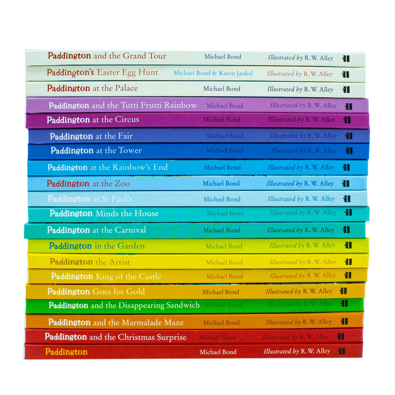 Paddington Classic Story Collection 20 Books Box Set by Michael Bond Beloved Children's Series | Includes Paddington at the Zoo, Marmalade Maze & More