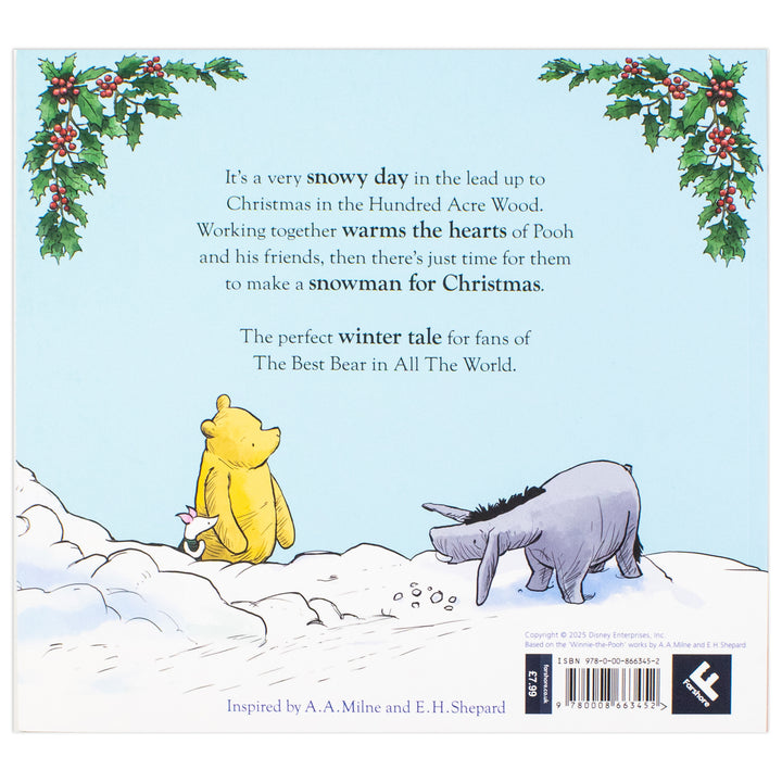 Winnie-the-Pooh A Snowman for Christmas: Classic Children’s Christmas Picture Book