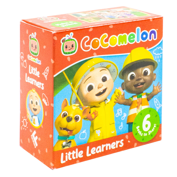 CoComelon Little Learners Pocket Library: 6 Mini Books Collection Box Set