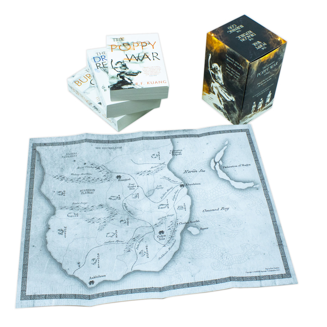 The Poppy War Boxset: The beloved Historical Fantasy trilogy (The Poppy War, The Dragon Republic & The Burning God) by R.F. Kuang