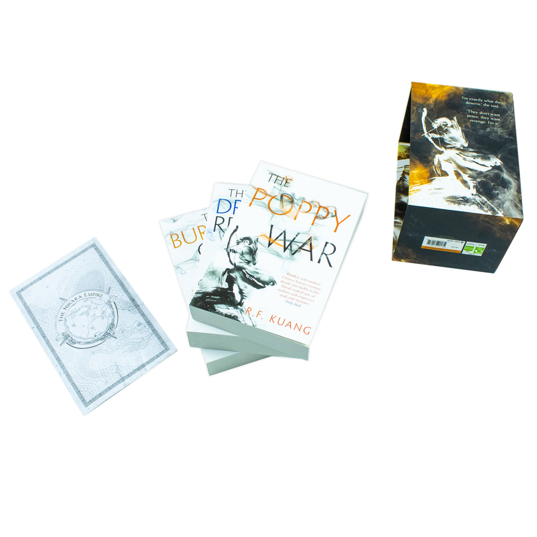 The Poppy War Boxset: The beloved Historical Fantasy trilogy (The Poppy War, The Dragon Republic & The Burning God) by R.F. Kuang