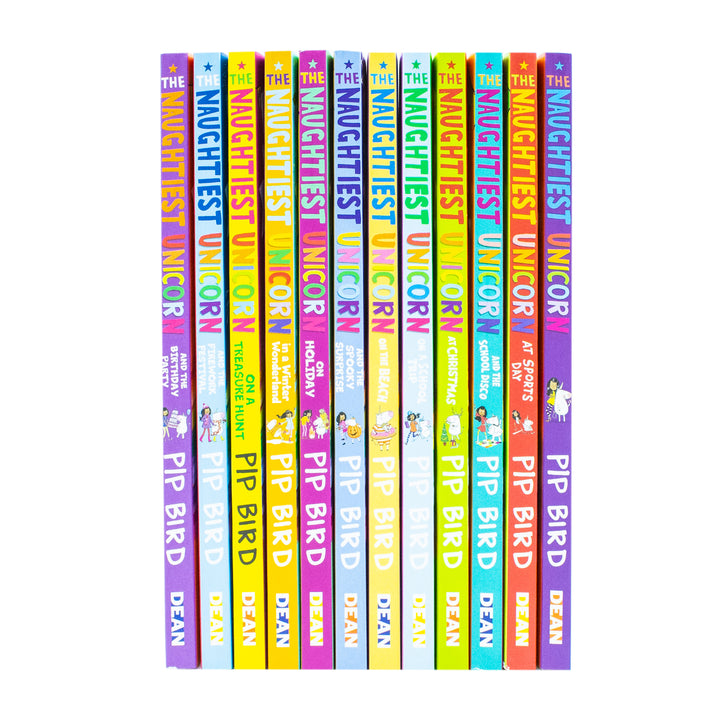 The Naughtiest Unicorn Series 12 Books Collection Set by Pip Bird - Fun,Magical Adventure Stories for Kids aged 8+, Popular Illustrated Junior Fiction
