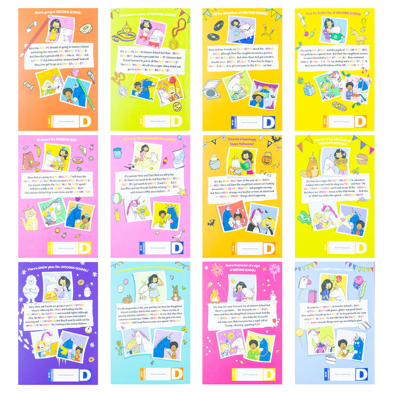 The Naughtiest Unicorn Series 12 Books Collection Set By Pip Bird