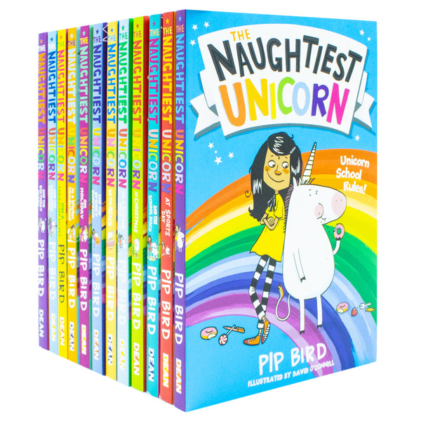 The Naughtiest Unicorn Series 12 Books Collection Set By Pip Bird