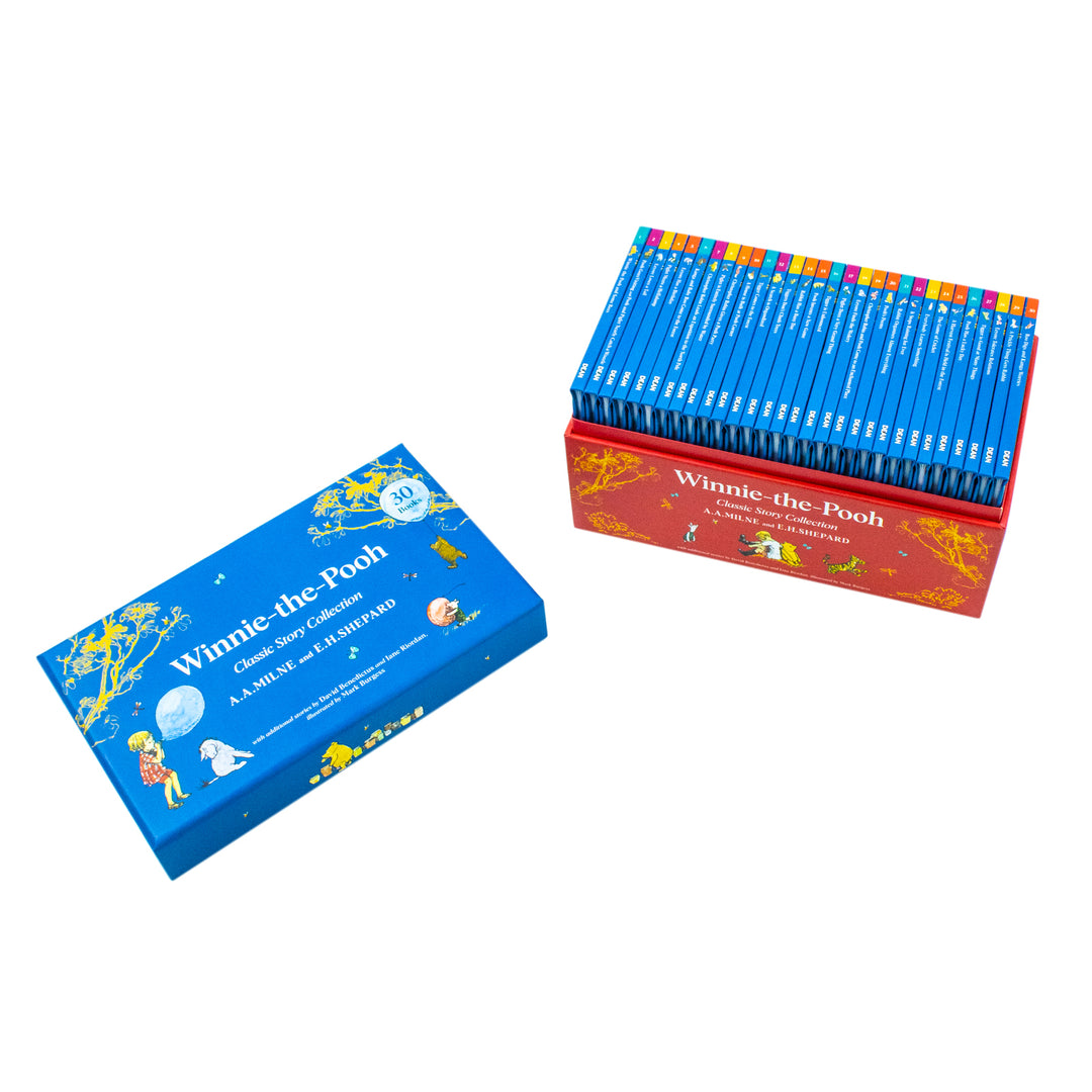 Winnie-the-Pooh Classic Story Collection (30-copy box): The Perfect Gift for Fans of Milne’s Original, Definitive Illustrated Classic Stories And Favourite Sequel Stories