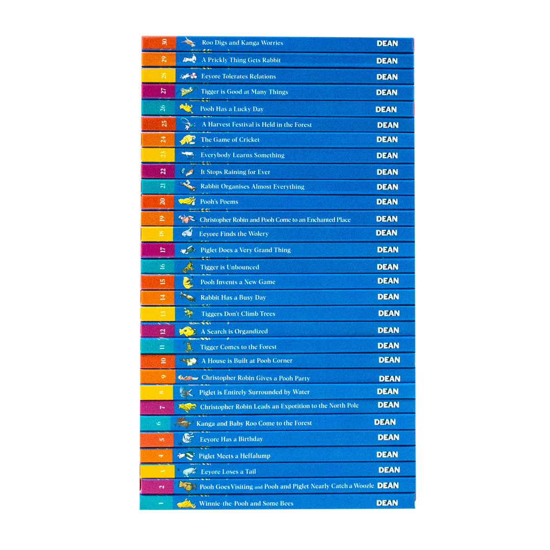 Winnie-the-Pooh Classic Story Collection (30-copy box): The Perfect Gift for Fans of Milne’s Original, Definitive Illustrated Classic Stories And Favourite Sequel Stories