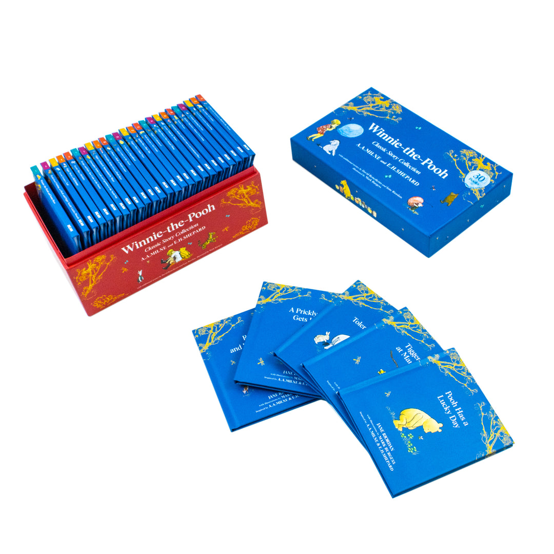 Winnie-the-Pooh Classic Story Collection (30-copy box): The Perfect Gift for Fans of Milne’s Original, Definitive Illustrated Classic Stories And Favourite Sequel Stories