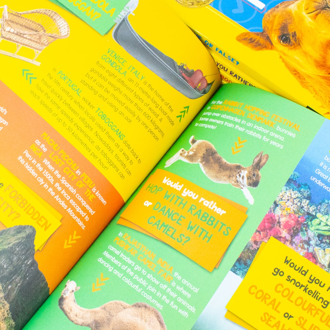 National Geographic Kids Animals 5 Book Collection Set, Fun-Filled Family Game Book Series with Facts, Quizzes & Activities for Children Ages 7+