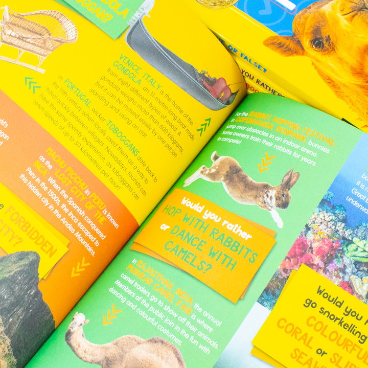 National Geographic Kids Animals 5 Book Collection Set, Fun-Filled Family Game Book Series with Facts, Quizzes & Activities for Children Ages 7+