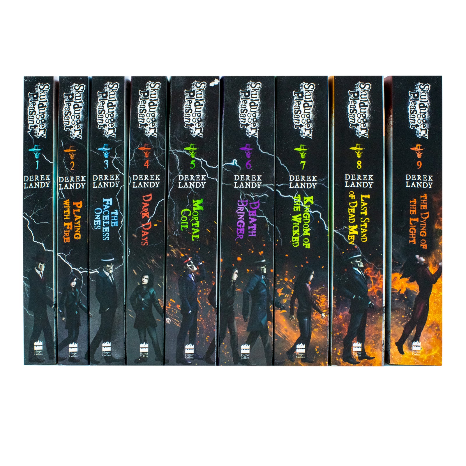 Skulduggery Pleasant Derek Landy 9 Books Collection Set – Lowplex