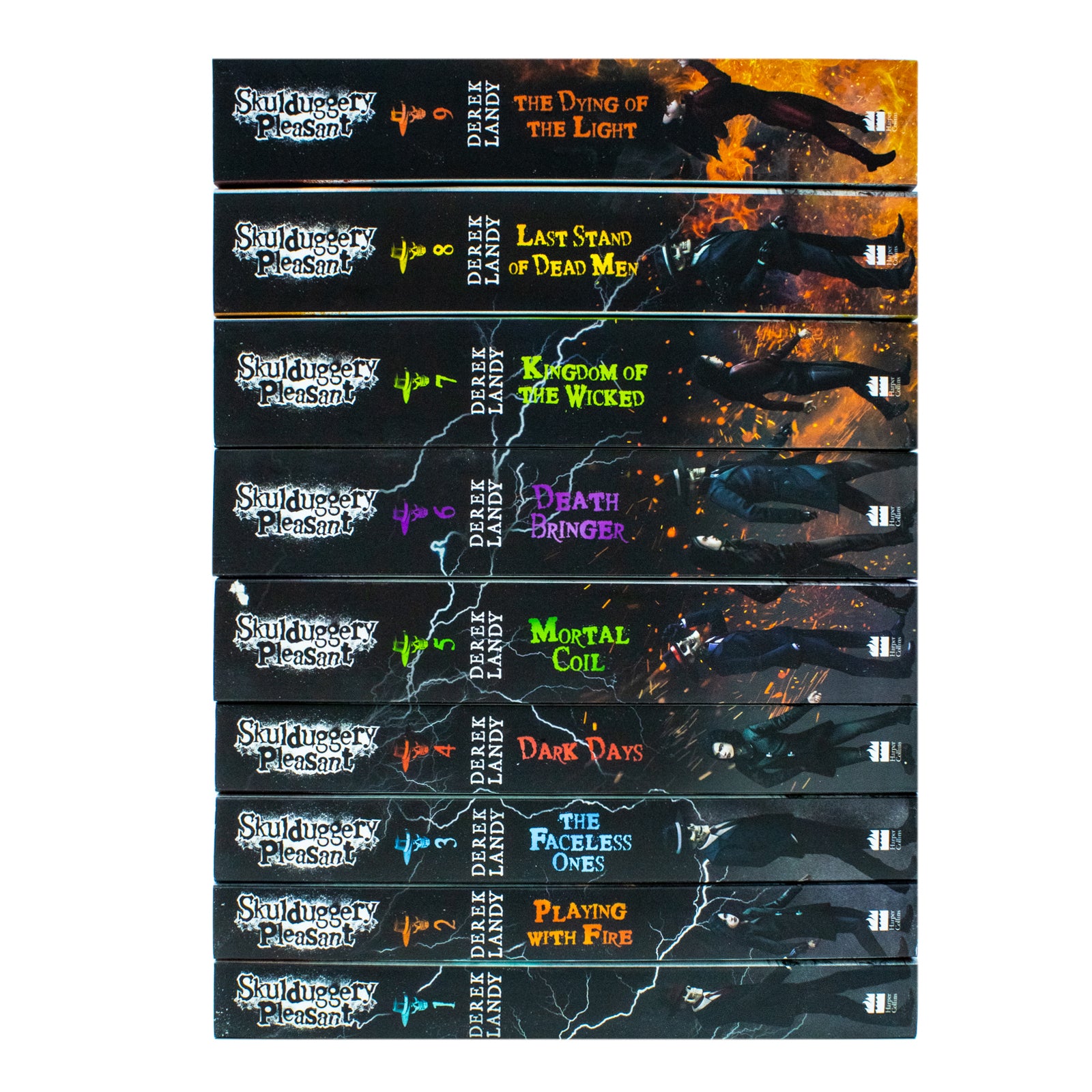 Skulduggery Pleasant Derek Landy 9 Books Collection Set – Lowplex