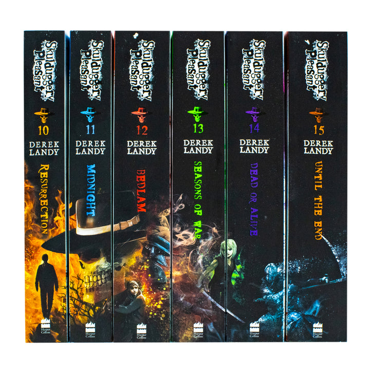 Derek Landy Skulduggery Pleasant Series 6 Books Collection Set (Books 10-15) – Fantasy, Magic, Adventure, Mystery, Thrillers, Books for 12+ Readers