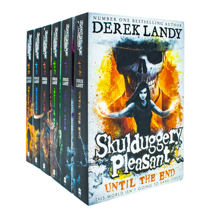 Derek Landy Skulduggery Pleasant Series 6 Books Collection Set (Books 10-15) – Fantasy, Magic, Adventure, Mystery, Thrillers, Books for 12+ Readers
