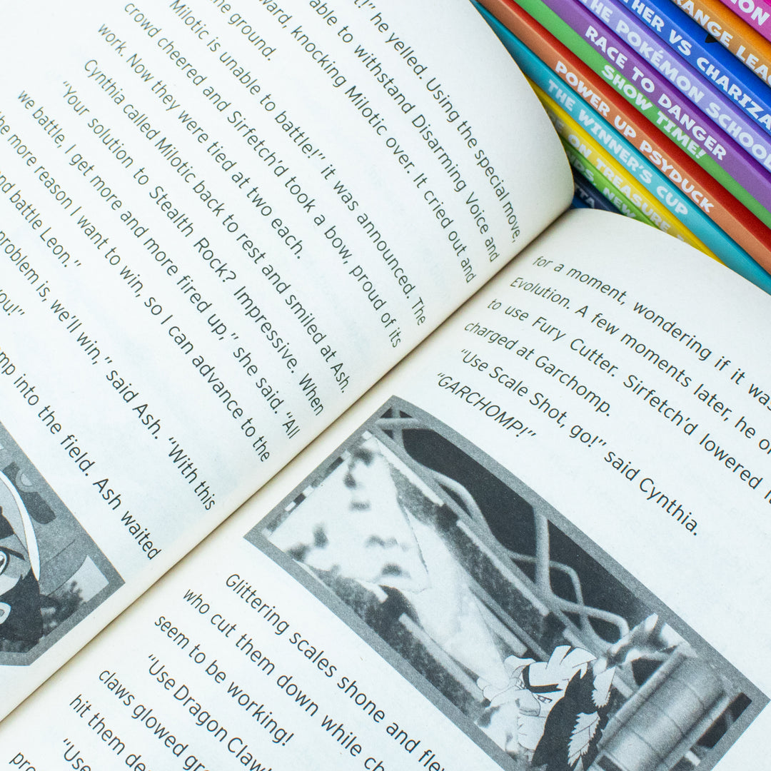 Discover the Pokemon Mega Collection 18 Books Box Set, a thrilling adventure for young readers aged 8+ years in a stunning box set format