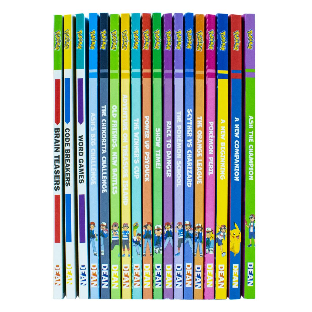 Discover the Pokemon Mega Collection 18 Books Box Set, a thrilling adventure for young readers aged 8+ years in a stunning box set format