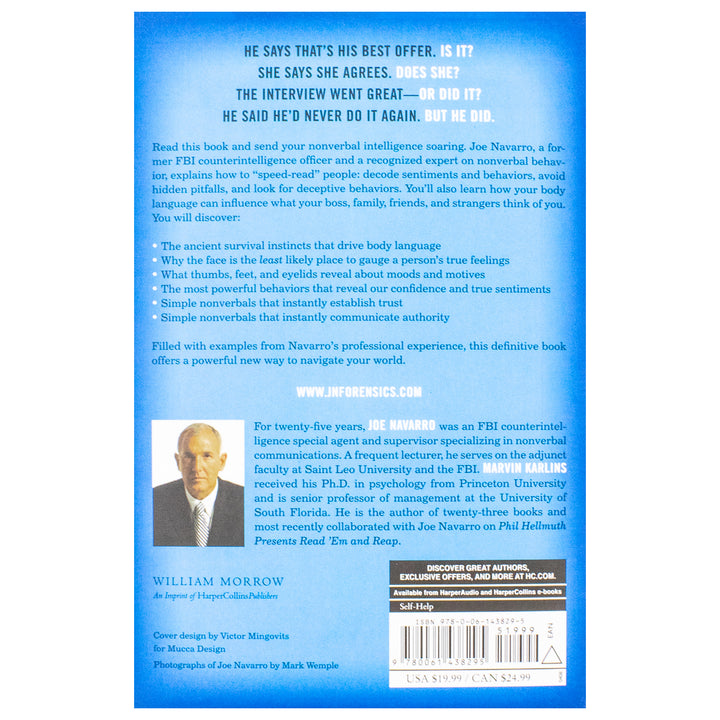 What Every BODY is Saying: An Ex-FBI Agent's Guide to Speed-Reading People Book - Mastering Body Language to Improve Relationships, Build Trust, and Boost Confidence by Joe Navarro