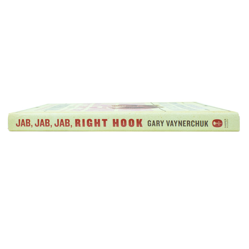 Jab, Jab, Jab, Right Hook by Gary Vaynerchuk – Hardback Marketing Guide Book  for Business, Social Media Strategy, Branding & Content in a Noisy World