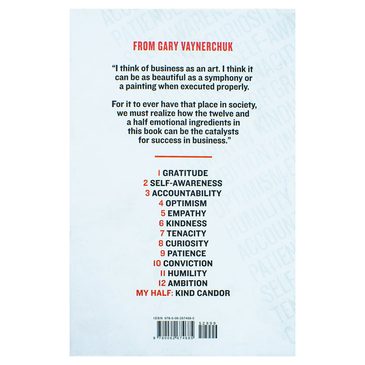 Twelve and a Half: Leveraging the Emotional Ingredients Necessary for Business Success Book